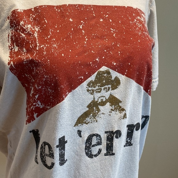 “let ‘er rip” Yellowstone Rip Short Sleeve T-Shirt size Medium - Picture 2 of 9